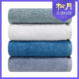송월타올 항균 프리미엄무지 170g 수건 타월 기념품 : 강남판촉물