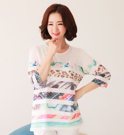 브이넥라운드티셔츠D906TY4556/몬테밀라노 : 롯데백화점 잠실점