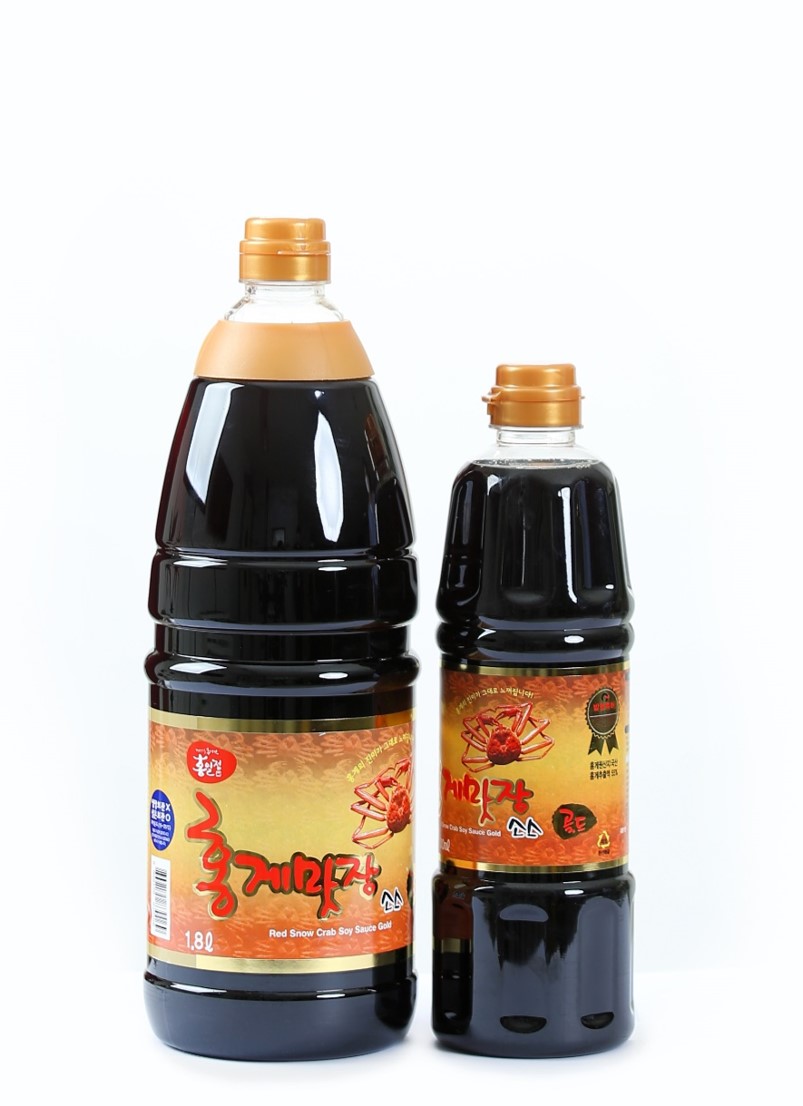 홍일식품 홍일점 홍게 맛장 간장 골드 소스1.8L : 복주는스토어