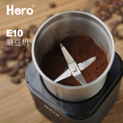 커피 그라인더 Hero 전기연두기 커피빈 연마기 가정용 소형 파우더-22293192499892 : 블랙프리