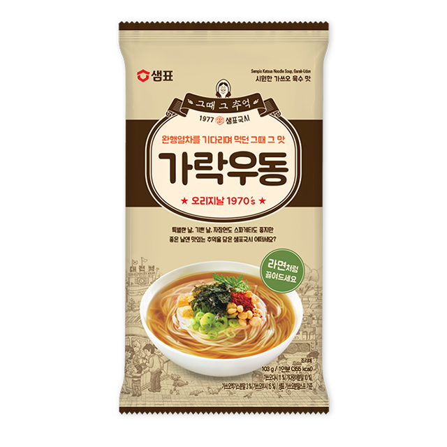 샘표 가락우동 103g : 편이한식품