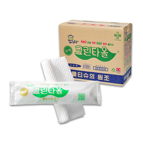 [유한그린텍] 크린타올 물티슈 400매 : 잇푸드샵