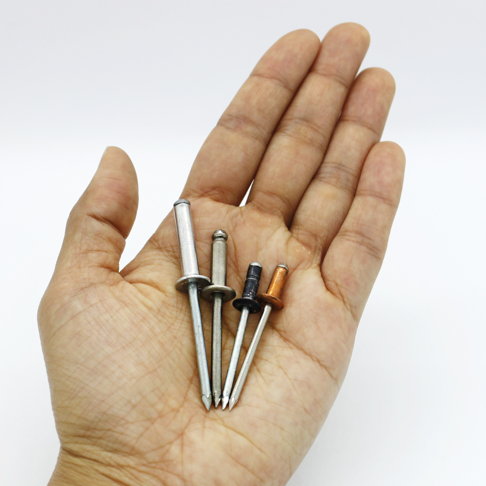 리벳 못 알루미늄 리뱃 블라인드 리베트 둥근머리 3.2MM 8mm 10개 철판 피스 대화 : 굿나잇몰