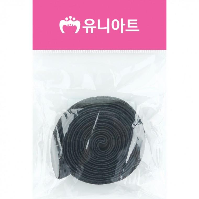 [유니아트]1000 넙적고무밴드 검정 : 오피스드림