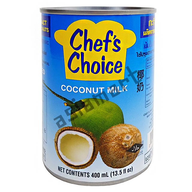 태국 쉐프초이스 코코넛밀크 400ml Coconut Milk 베이킹 간식 재료 아시아마트 : 아시아마트스토어