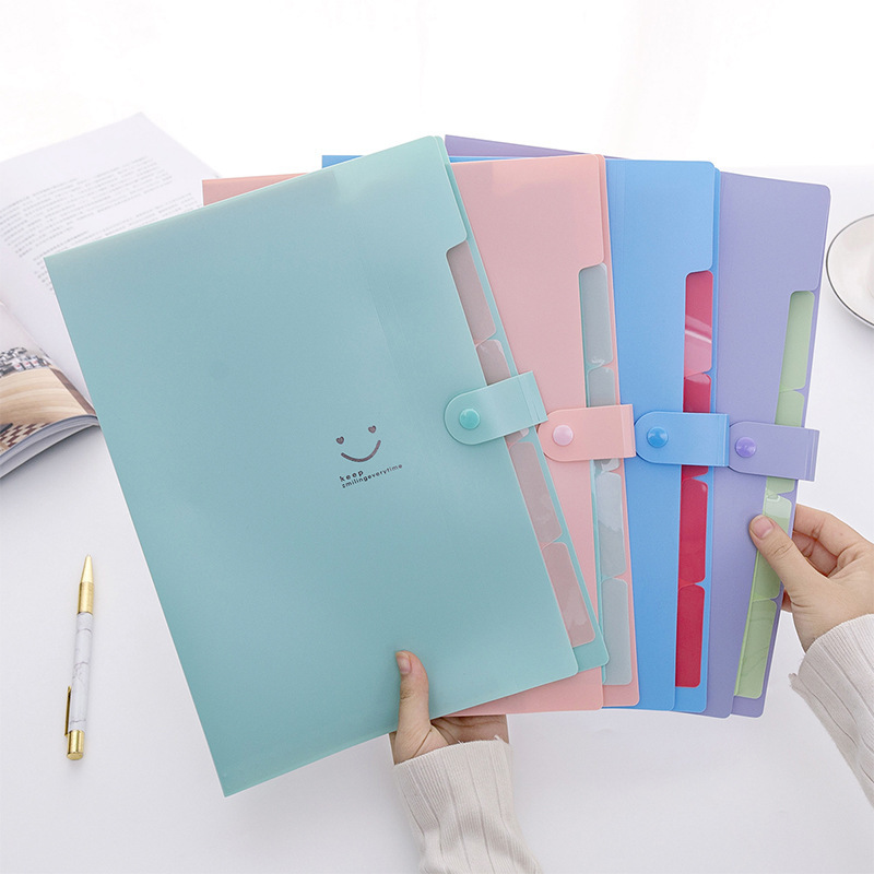 스마일 도큐먼트화일/도큐멘트파일 5분류 서류철 서류화일 포켓화일 : 땡쓰몰