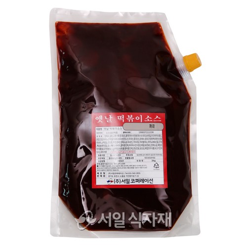 [맛도들] 옛날 떡볶이 소스 2kg : 서일식자재