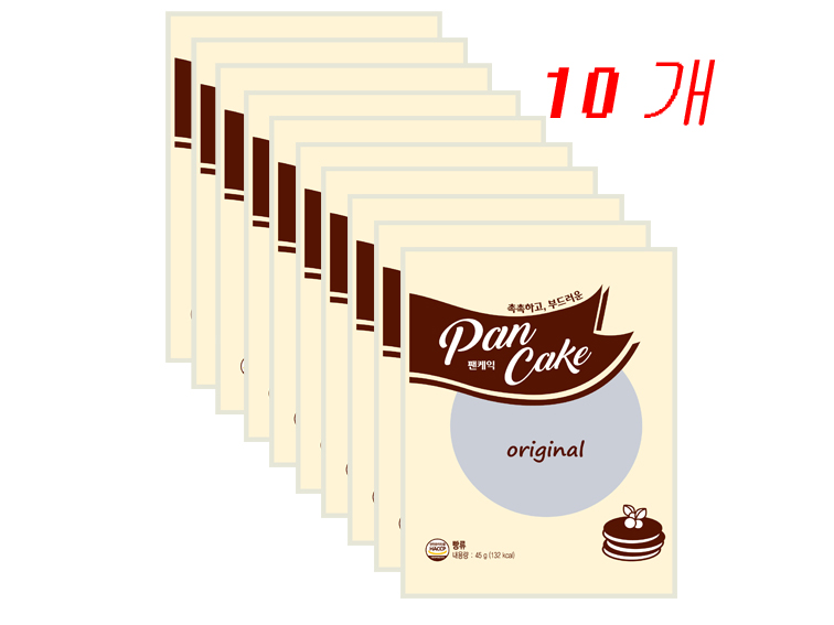 팬케익(오리지날) 45g×10개 : 청아냉동식품몰