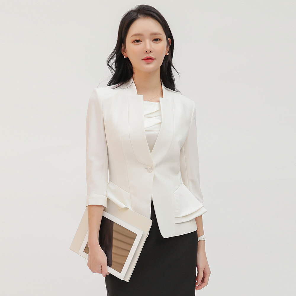 켈리 아이보리 면접 정장 호텔유니폼 오피스룩 사무복 피부미용 피부과 코디네이터 : 라린느스타일