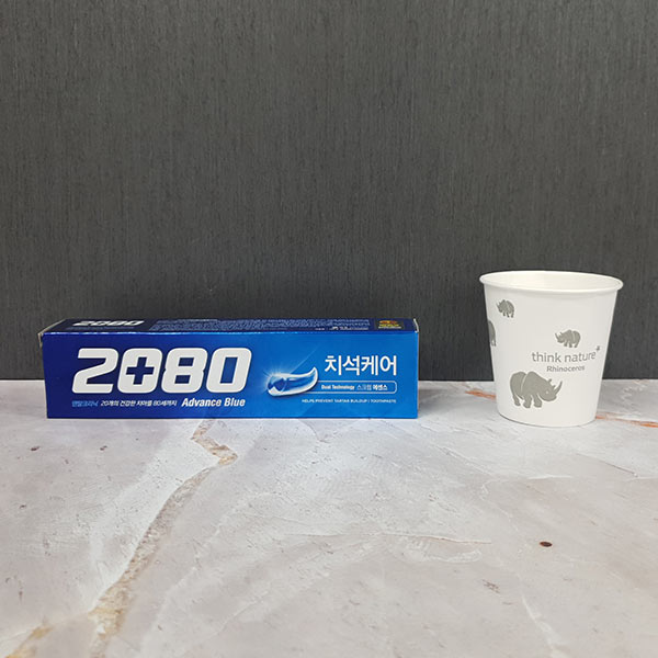 2080 어드밴스 블루 치약 : 잉글랜드