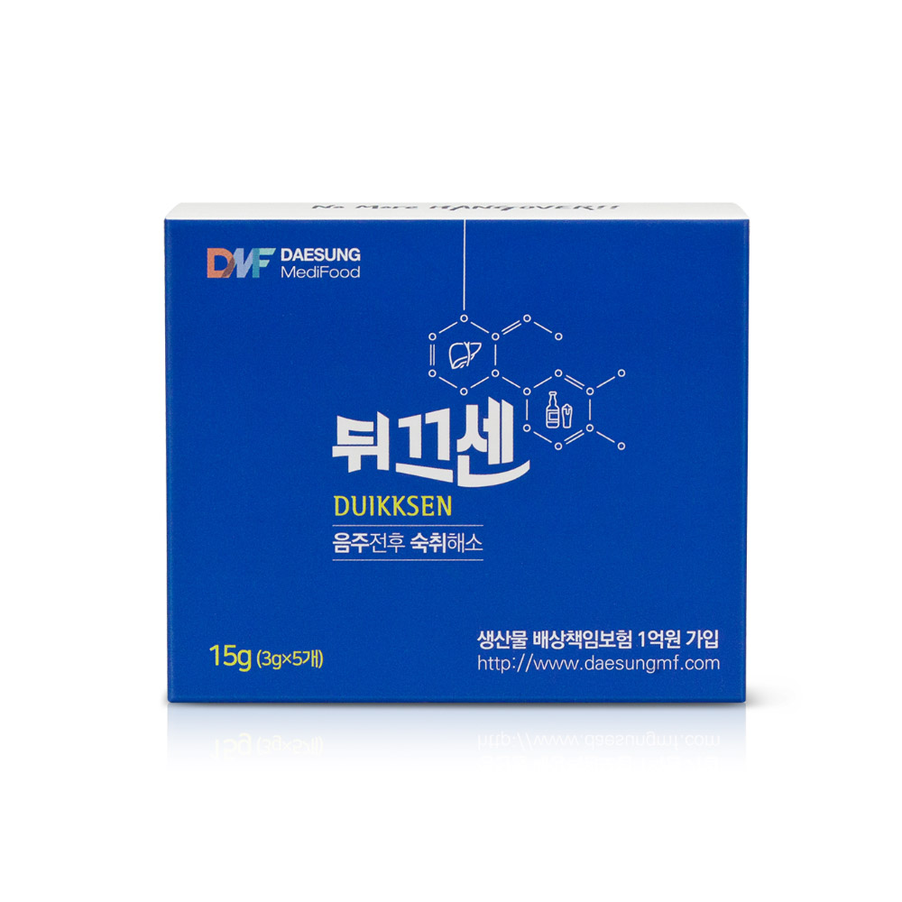 새싹보리성분 술깨는약 술먹기전후 숙취해소 5포 : Gin