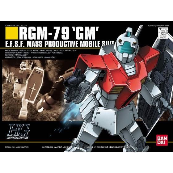 반다이[HG] HGUC 020 1/144 RGM-79 짐 : 건담노리