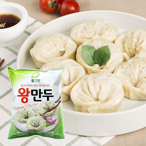 고향의맛 고기손만두 김치손만두 골라담기/왕만두 잎새만두 식사대용 : 푸드클럽