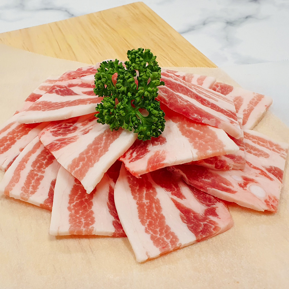 디에스미트 국내산 돼지고기 대패삼겹살 옛날삼겹살 1kg(500gx2ea) 냉동 : 디에스미트
