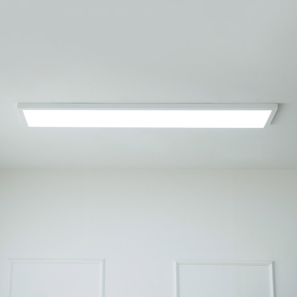 LED 데이온 슬림 직하 엣지 평판조명 50W (1290 x 320) : 히트조명 공식스토어