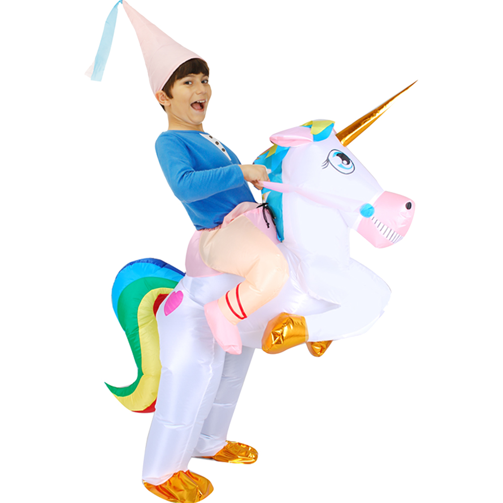 할로윈데이코스튬의상  유니콘 S  풍선옷 에어슈트 : 더루비샵