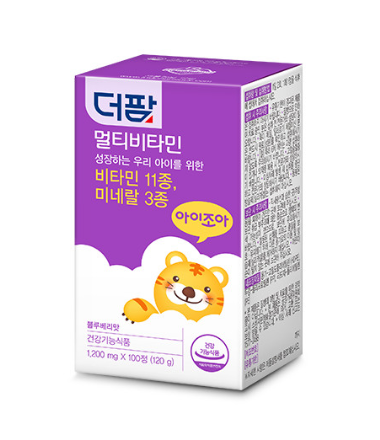 에프앤디넷 더팜 멀티비타민 100정 성장기 우리아이를 위한 멀티비타민 : 에이치더블유팜
