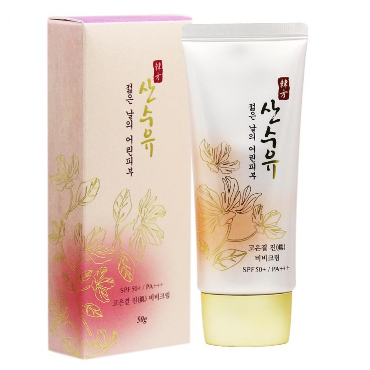 맑고 깨끗한 피부유지 산수유 고은결 진 비비크림50g SPF50+PA+자외선차단 : 위캔두몰