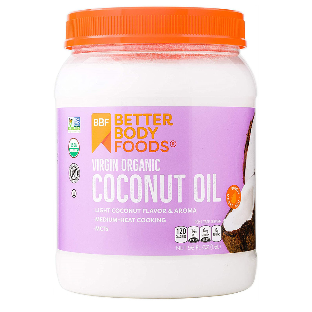 BetterBody Foods Organic Virgin Coconut Oil 버진 오가닉 코코넛 오일 1.6L(56oz) : 유니에이블