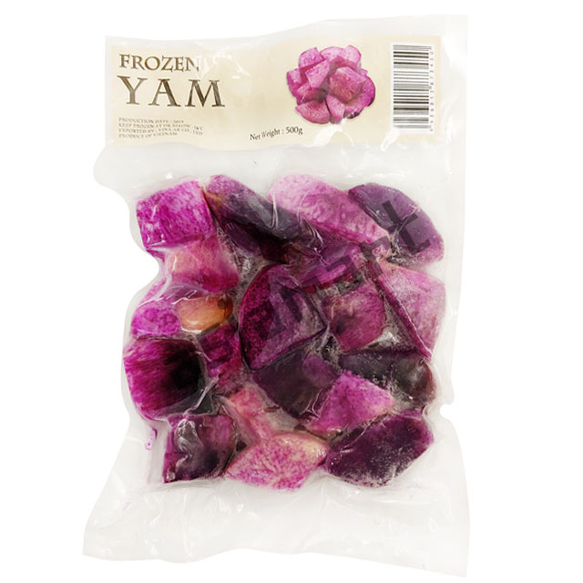 냉동 비나 보라 우베 얌 Frozen yam 베트남 500g 아시아마트 : 아시아마트스토어