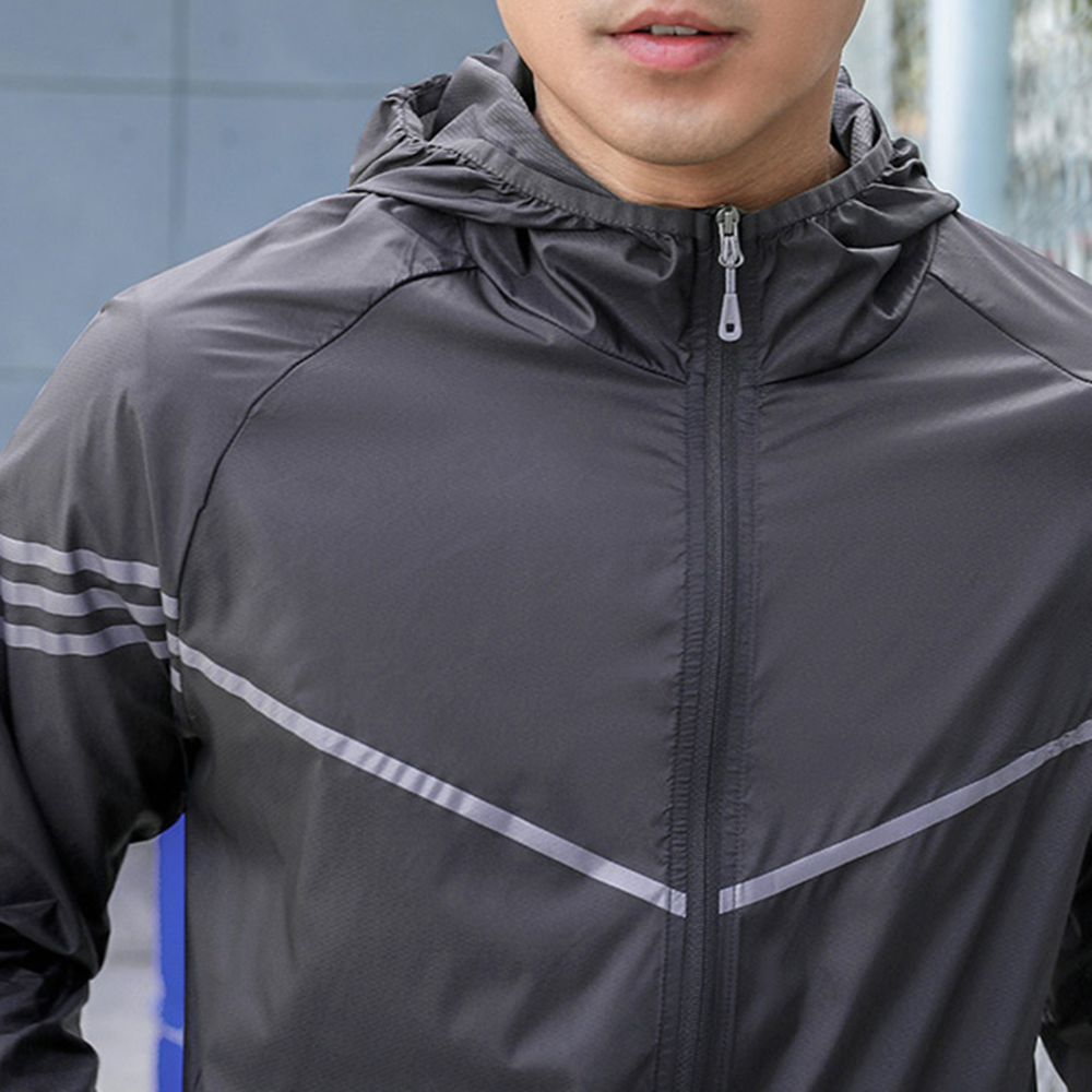 기능성 남자 여름 바람막이 후드 점퍼 : 시즌팩토리