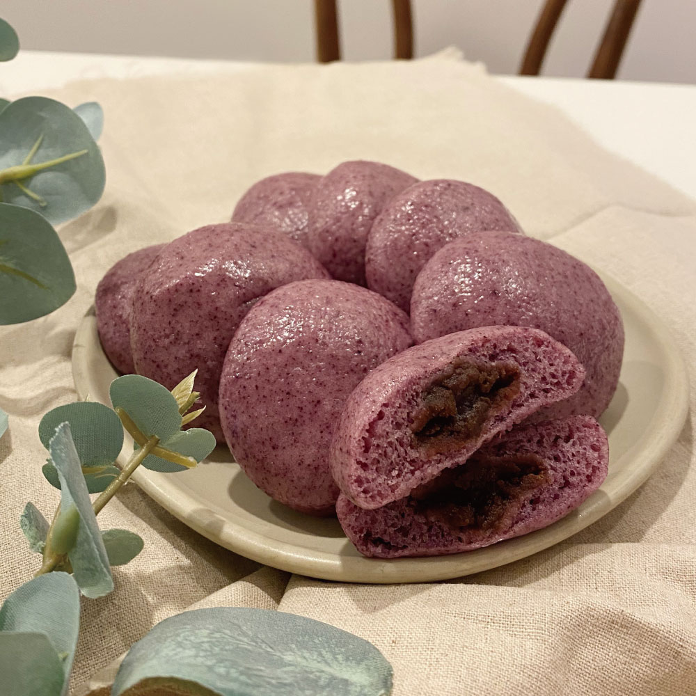 흑미 잔기지 기정 방울 증편 아침식사대용 결혼답례 떡 술떡 50개 울산떡집 맛집 : 울산고래술떡