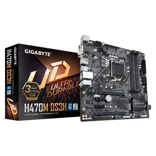 GIGABYTE H470M DS3H 듀러블에디션 제이씨현 : 제삼세대