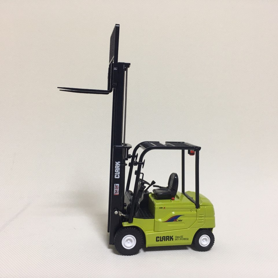 클라크 전동 지게차 모형 클락 Gen EX 1:24 (건설기계 미니어처, 중장비 다이캐스트) : 빅버킷