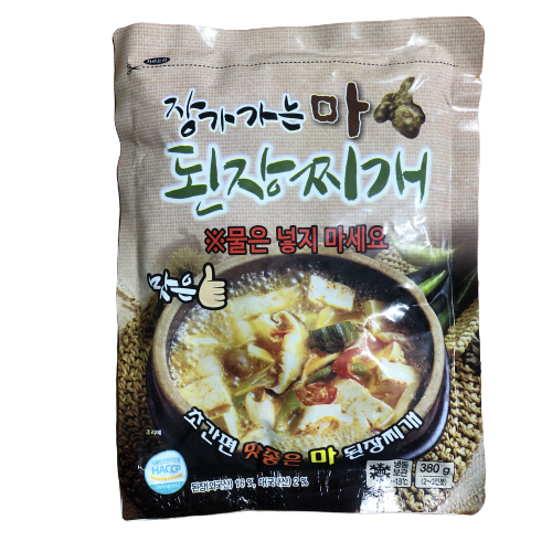 장가가는 된장찌개 10개입 : 든든푸드