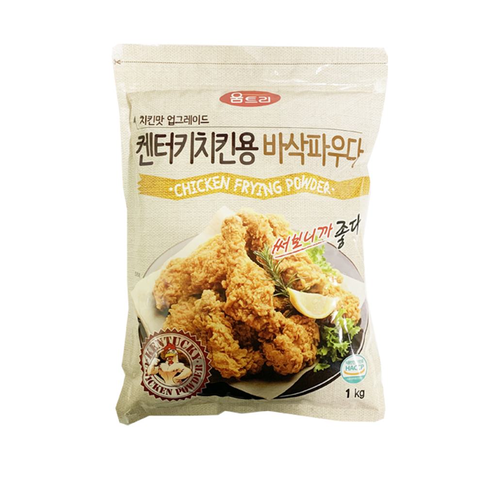 움트리 켄터키치킨용 바삭파우다 1kg 치킨가루 치킨맛 업 : 미채움푸드