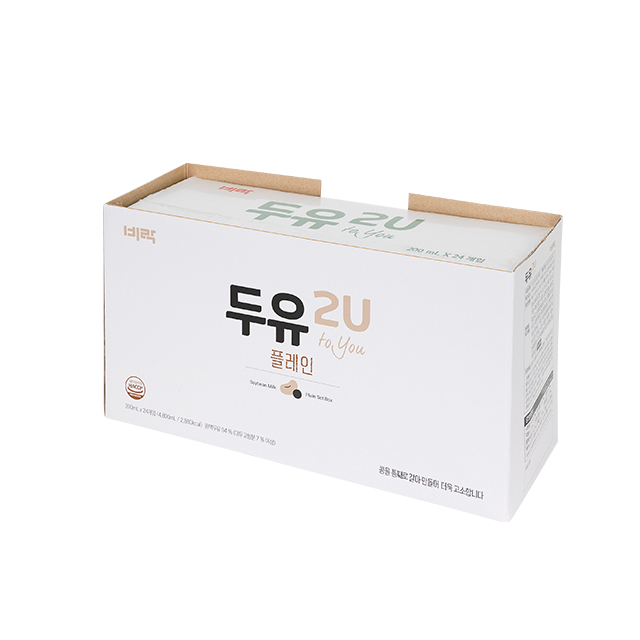 [정기구독][비락] 두유 2U 플레인 200ml 24개입 : 비락 본사 공식몰