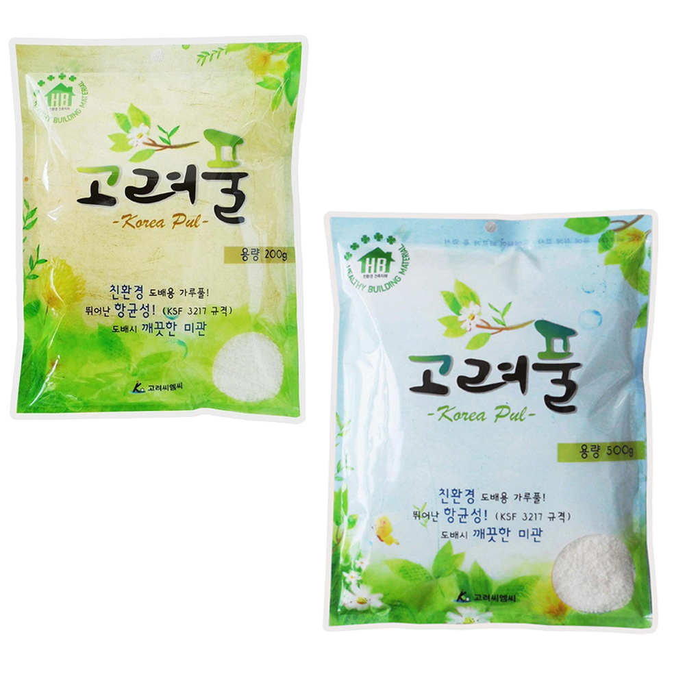 고려풀 친환경 가루풀 도배풀 벽지풀 200g 500g : 스피드파크