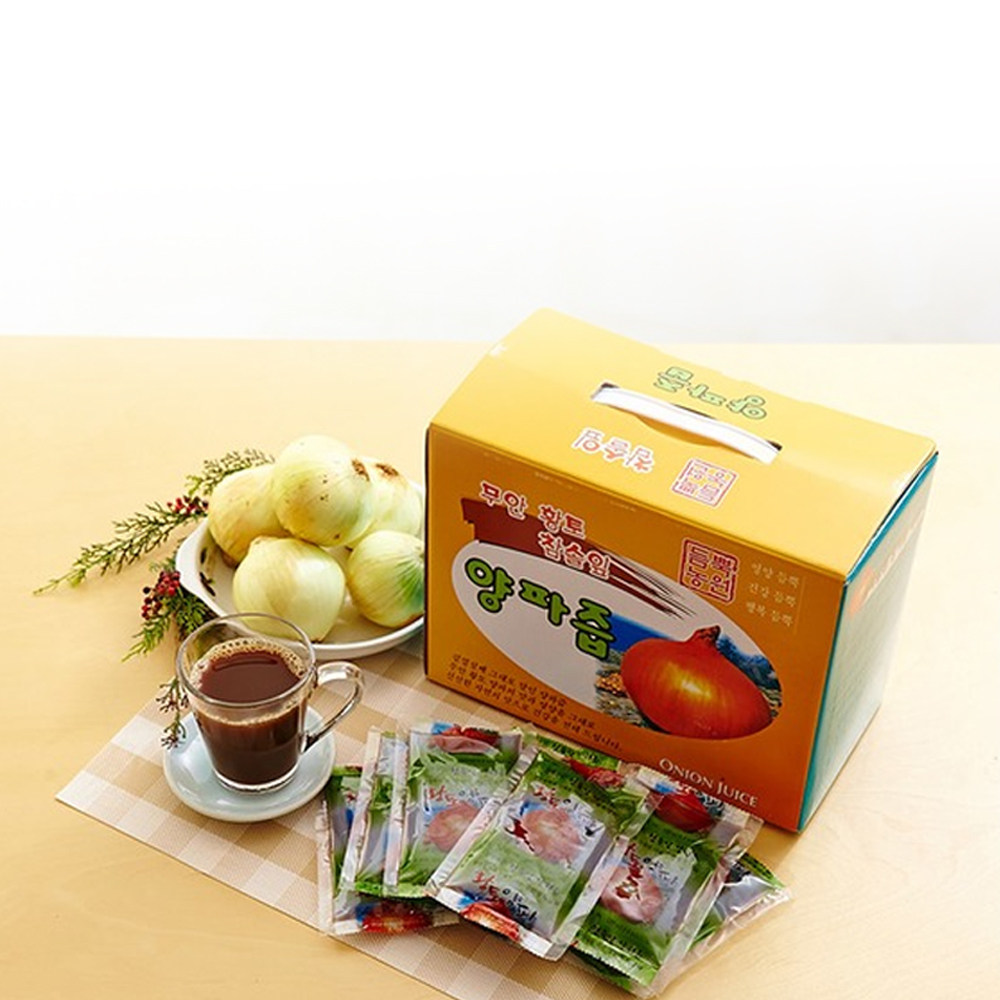 듬뿍농원 무안 황토 (산지직송) 겉껍질까지 통째로 달인 자색 빨간 양파즙 50포 110ml   : 듬뿍농원