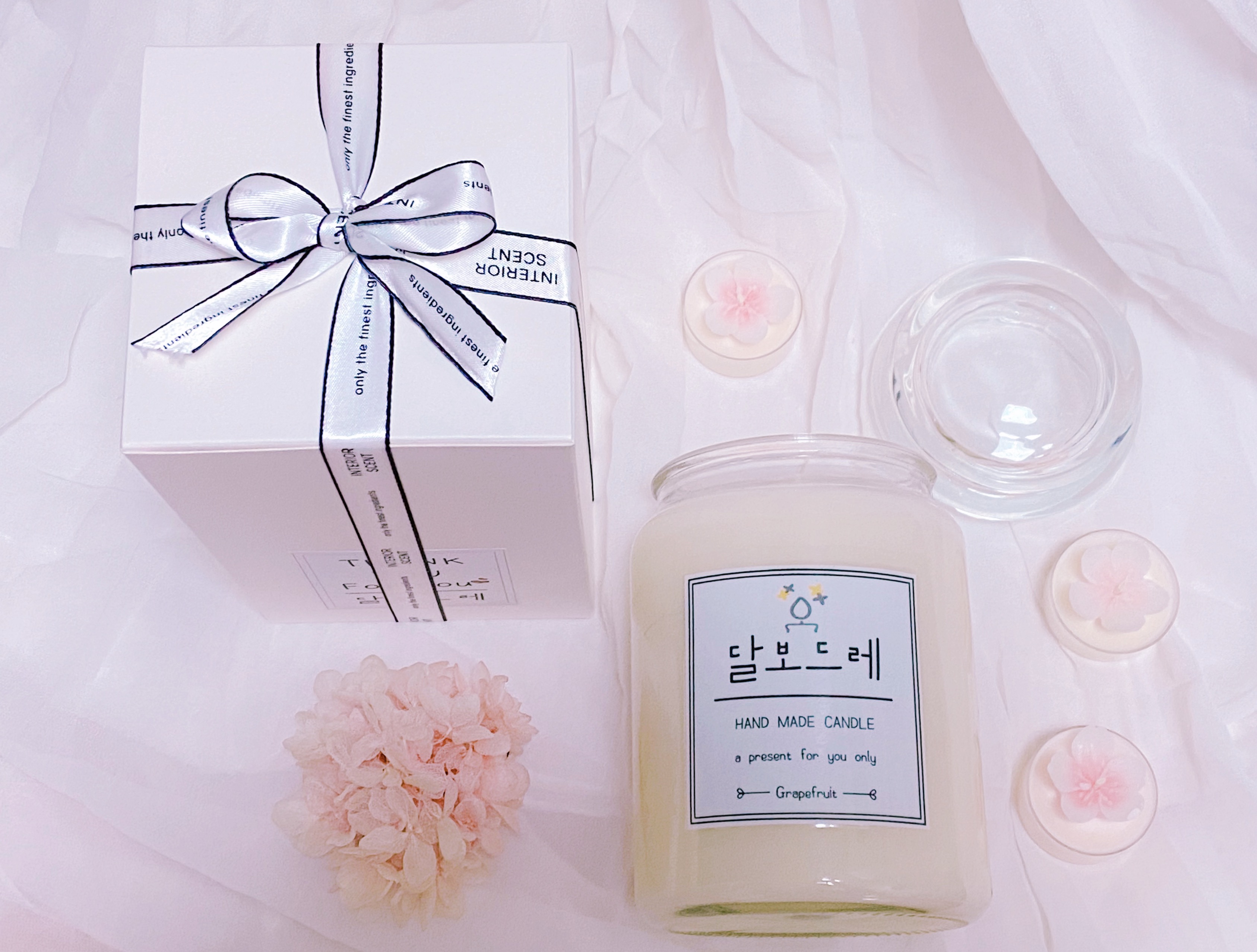 달보드레 천연 라지 캔들 580ml : 달보드레 캔들