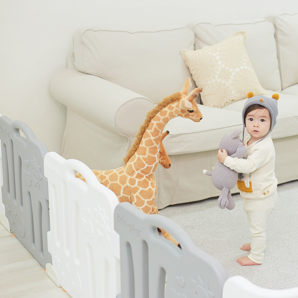 쿠쿠토이즈 에듀플레이 굿베이비룸 아기울타리 모던컬러베이비룸 8P 10P 문세트구성 : TOY FARM