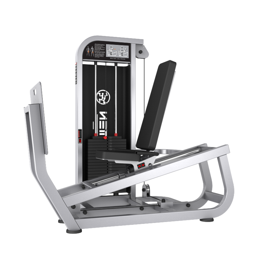 뉴텍웰니스 어드반스 시티드 레그 프레스  Seated Leg Press 뉴텍머신 : 헬스기구 전문업체 헬스랜드
