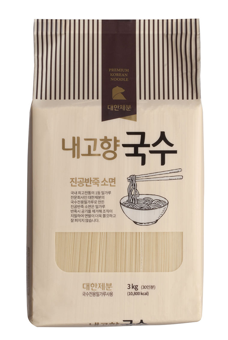 내고향국수(진공 소면) 3kg x 6개 : 써니데이몰