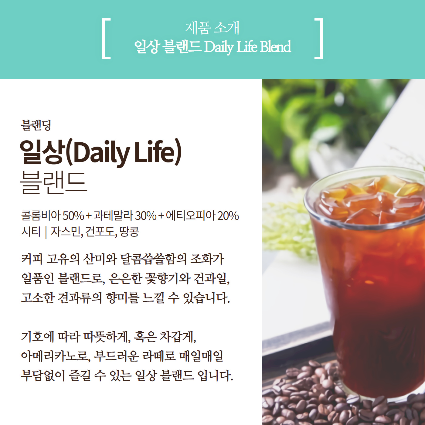 일상(Daily Life) Blend : 로스팅포러와일