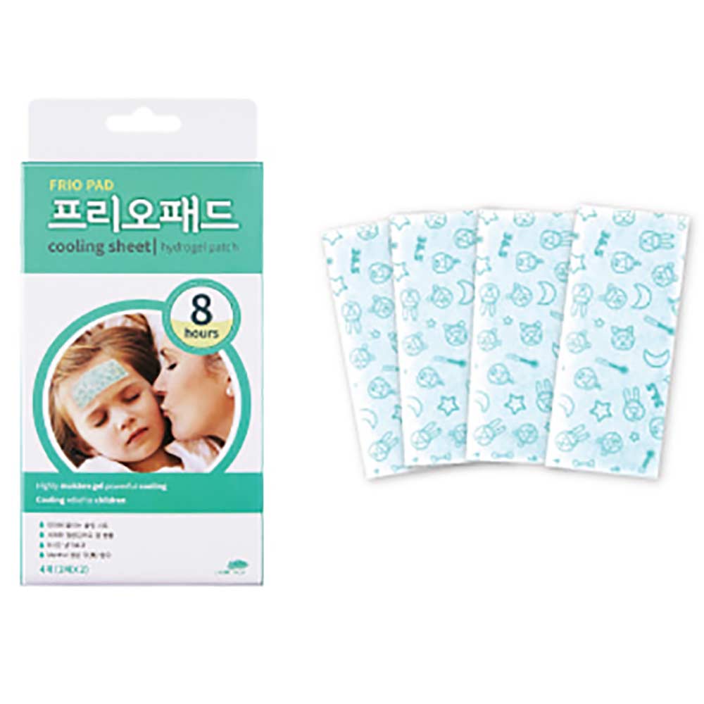 아기열 아기 유아 해열 패치 냉각 시트 : 감탄창고