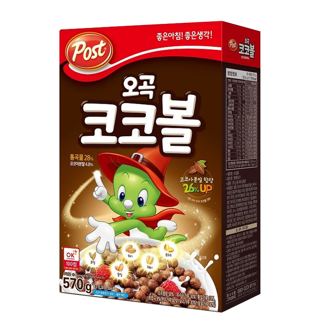 동서식품 포스트 오곡코코볼 570g(유통기한:24.2.22) : 이삭상회