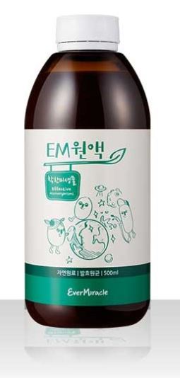 에버미라클 EM원액 자연원료 발효원균 500ml : 이지포데이