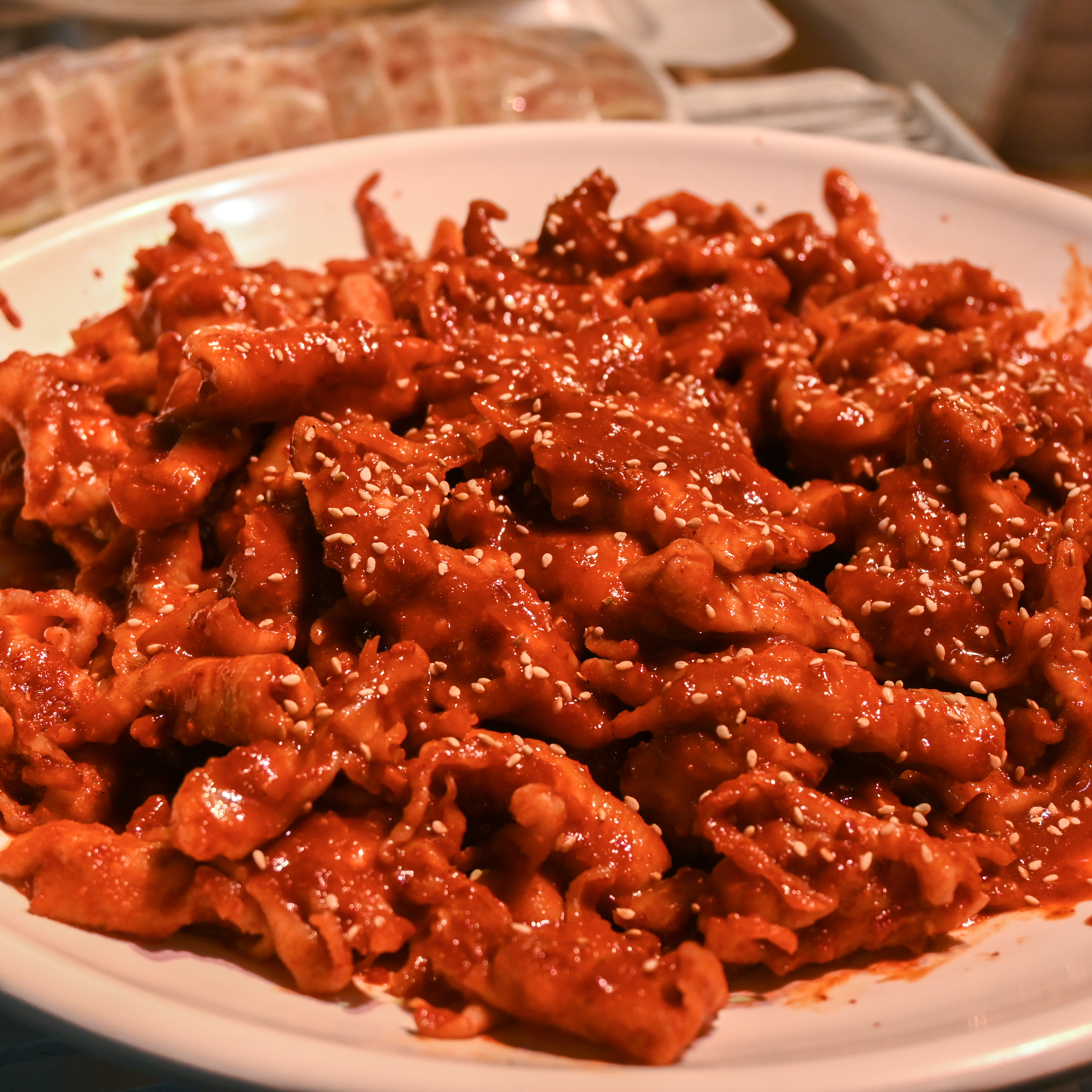 [금천구 배달] 스트레스 풀리는 불닭발 400g [별빛남문 명성왕족발] : 동네시장 장보기