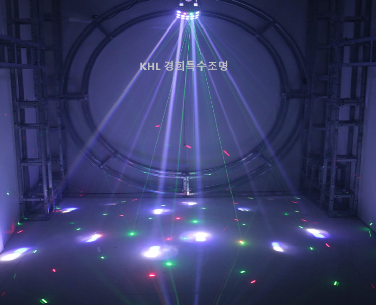 LED3in1레이저더비라이트 가족노래방 감성주점 콜라텍 음악다방 부킹포차 클럽조명 무대 : KHL경희특수조명