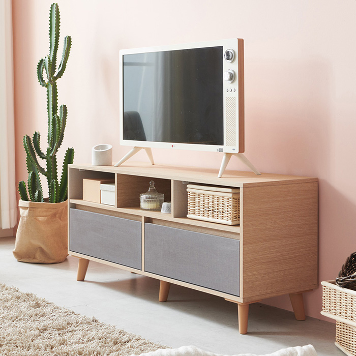 [케이컴퍼니] 이음2단1200TV거실장  K1200-2S-IN-C : 케이컴퍼니