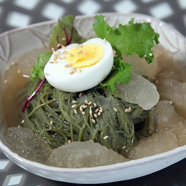 지리산 청정 연냉면 연잎냉면 물냉면 육수포함 4인분 : 자연생활건강 종합쇼핑몰
