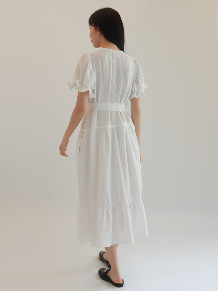 [몬티스] 몽상원피스 화이트/ Mongsang Dress in White : 몬티스