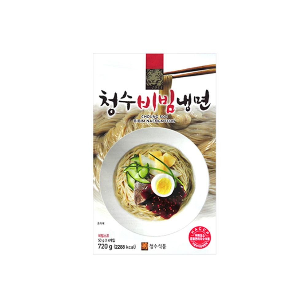 청수 비빔냉면 720g(4인분) : 플랜 88