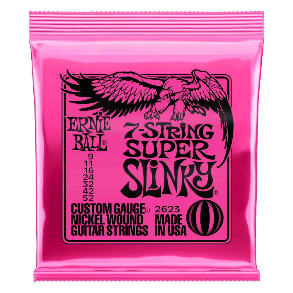 어니 볼 7-STRING SLINKY NICKEL WOUND SERIES 일렉트릭 기타 스트링 : 청춘악기