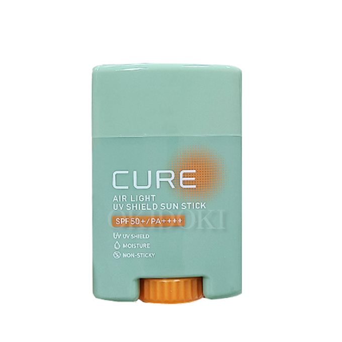 김정문알로에 큐어 에어라이트 유브이 쉴드 선스틱 20g(SPF50+)/PA+++ : 오키도키