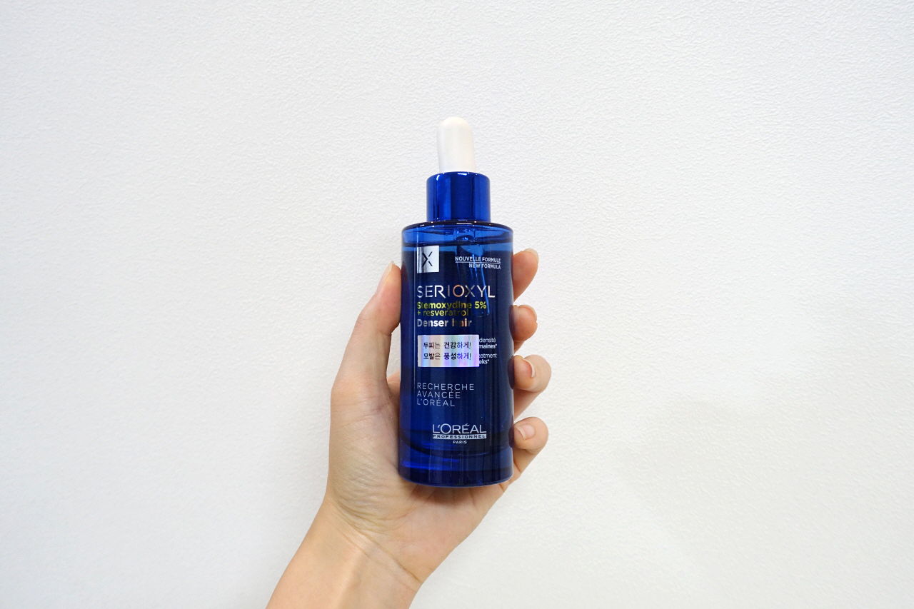 로레알 프로페셔널 세리옥실 덴서 헤어 블루 세럼 90ml : Duya